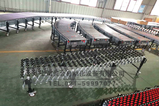多節(jié)伸縮福來輪輸送機(jī)