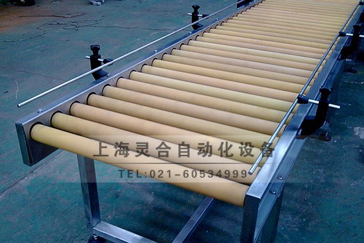 無動力包膠輥筒輸送機