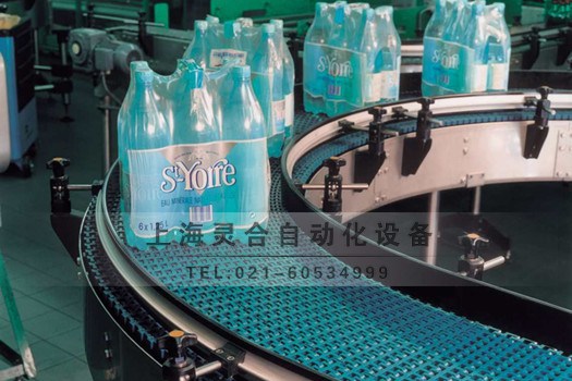 飲料輸送網(wǎng)帶流水線
